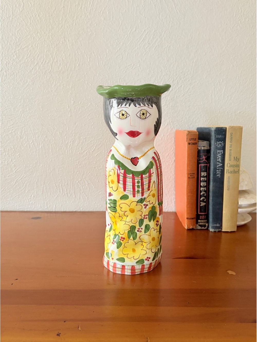 Vase Bella Casa "Daisy" Ceramic Figurine Vase Susan Paley by Ganz